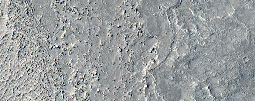 Athabasca Valles Side Channel