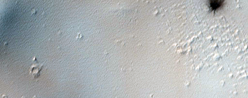 Candidate Recent Impact Site