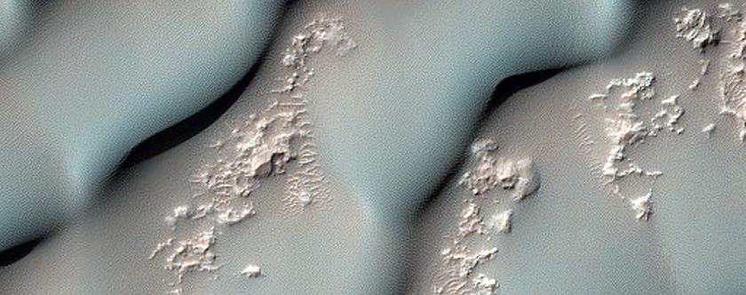 Tyrrhena Terra Crater Dunes