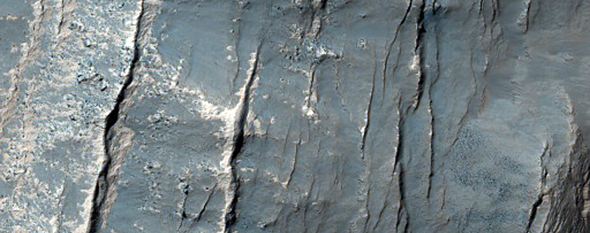 Faults in Claritas Rupes