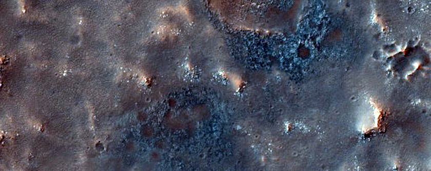 Possible Mafic Minerals in Antoniadi Region