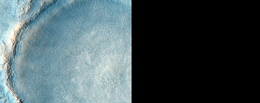 Landforms in Acidalia Planitia