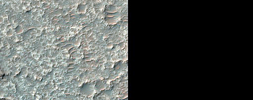 Impact Crater in Margaritifer Terra
