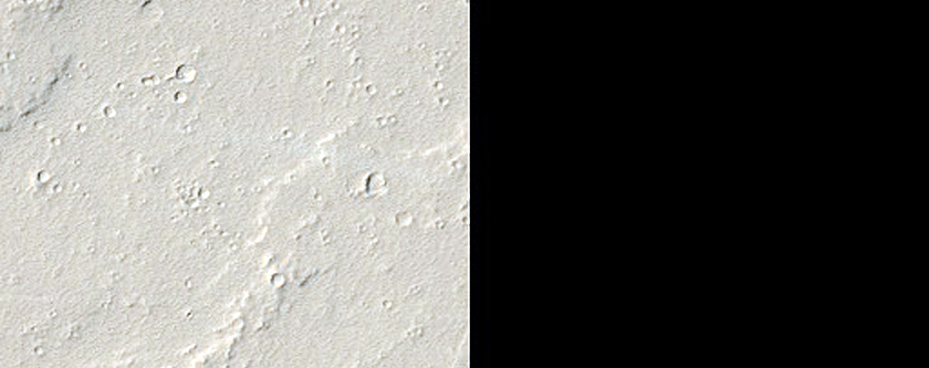 Candidate Recent Impact Site