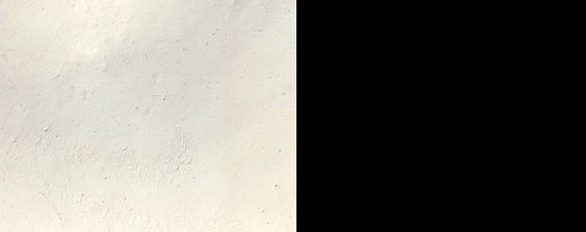 Candidate Recent Impact Site