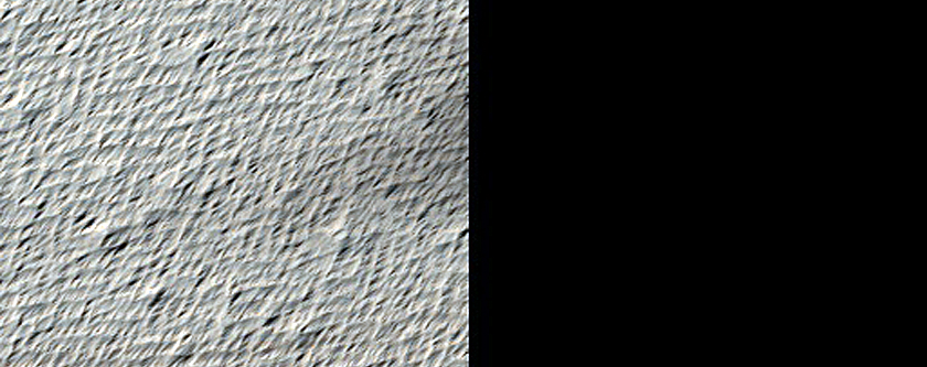 Candidate Recent Impact Site