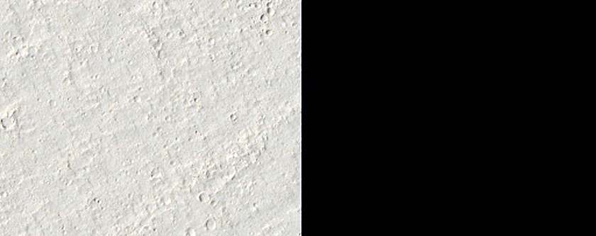 Candidate Recent Impact Site