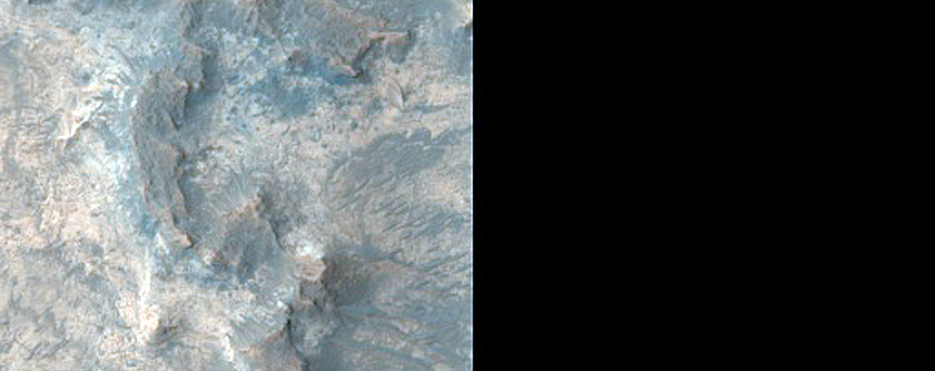 Region near Mawrth Vallis with Clay Detection