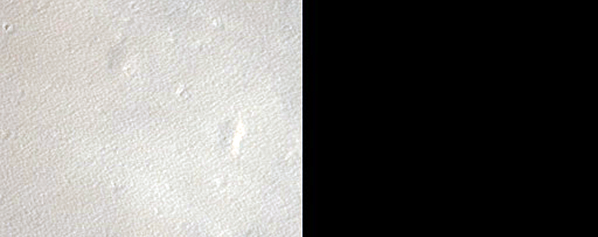 Candidate Recent Impact Site