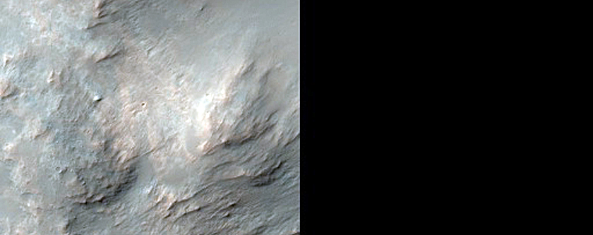 Terrain between Craters
