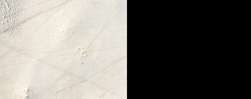 Candidate Recent Impact Site