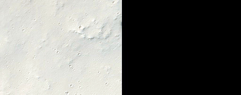 Candidate Recent Impact Site