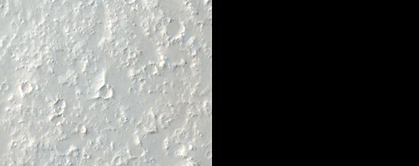 Candidate Recent Impact Site