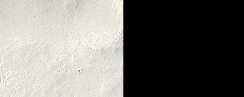 Candidate Recent Impact Site