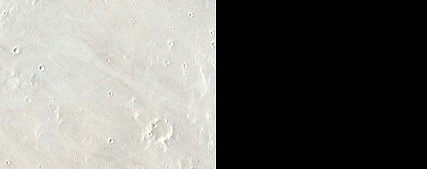 Candidate Recent Impact Site