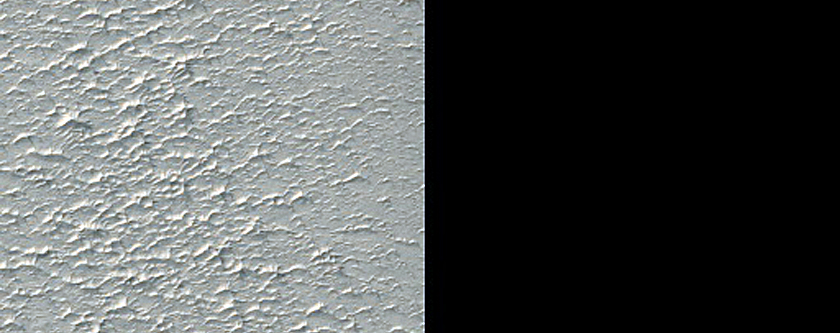 Candidate Recent Impact Site