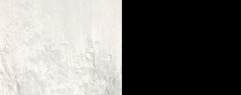 Butte in Aeolis Mensae