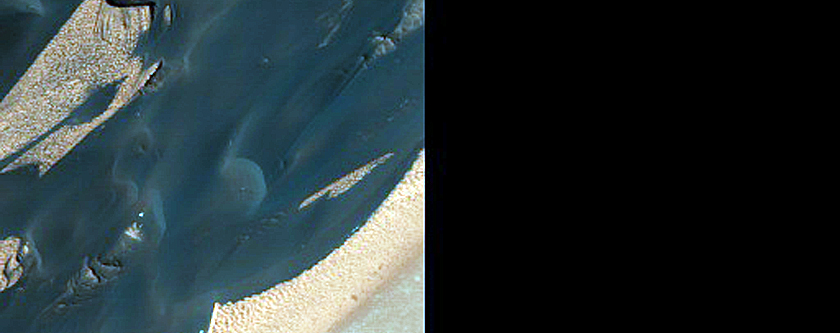 Seasonal Changes of Chasma Boreale Megadunes