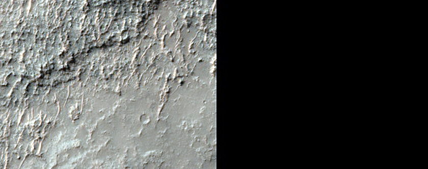 Mafic-Rich Terrain on Plains Northwest of Hellas Planitia