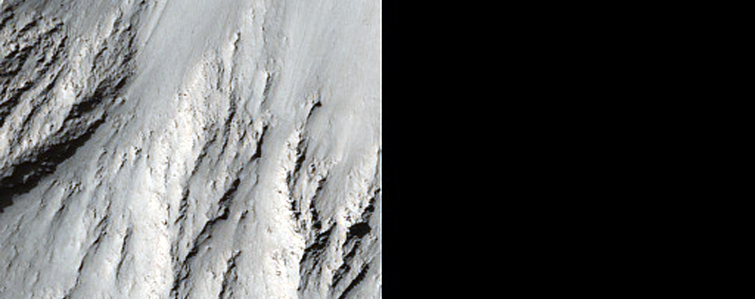 Massifs with Craters and Flutes