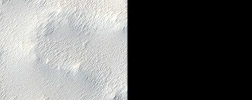 Deposits on North Side of Pavonis Mons