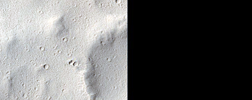 Candidate Recent Impact Site