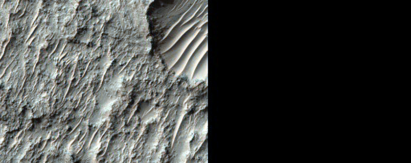 High Thermal Inertia on Crater Floor in Terra Sabaea