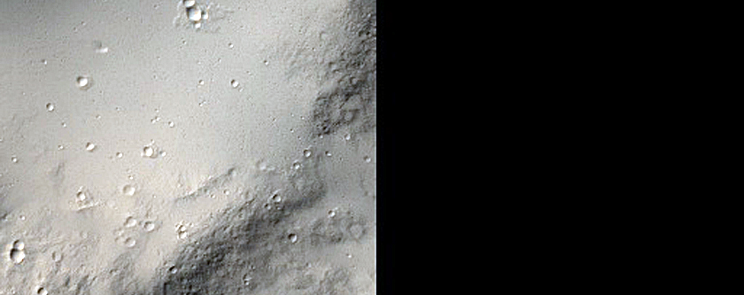 Terrain Southeast of Zephyria Planum