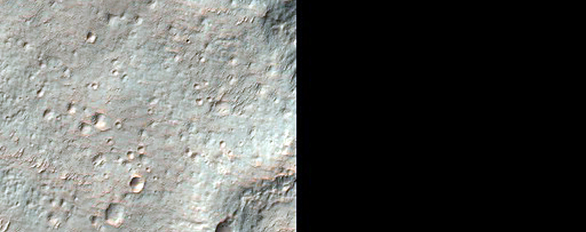 Intersecting Narrow Troughs near Ladon Valles