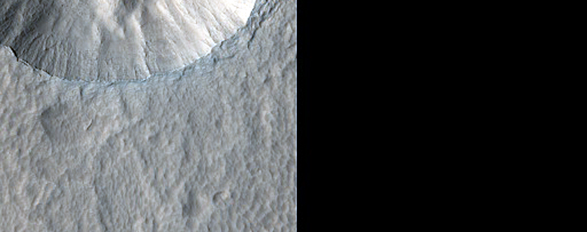 Small Impact Into Debris-Covered Glacier