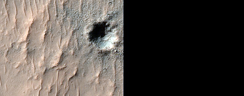 Small Fresh Impact Crater