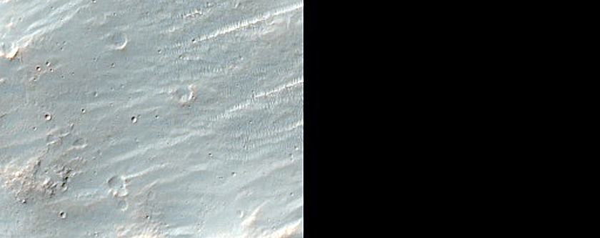 Ridges near Hellas Planitia