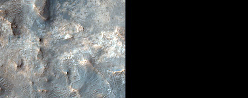 Layer Exposures around Mawrth Vallis