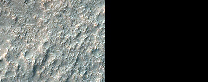 Terrain East of Terby Crater