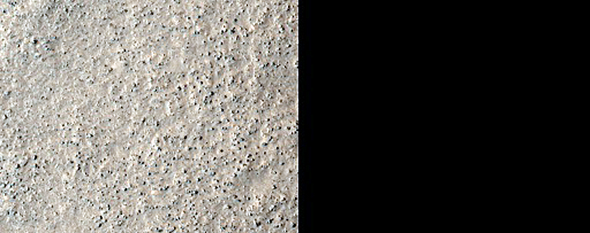 Dipping Layers against Mound in Deuteronilus Mensae