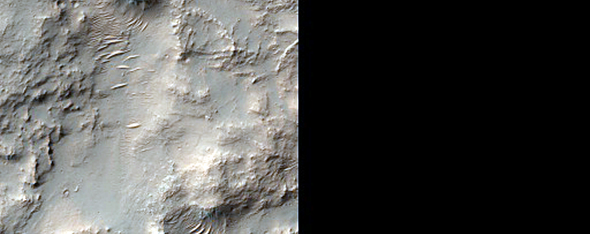Possible Phyllosilicates Northwest of Hellas Planitia