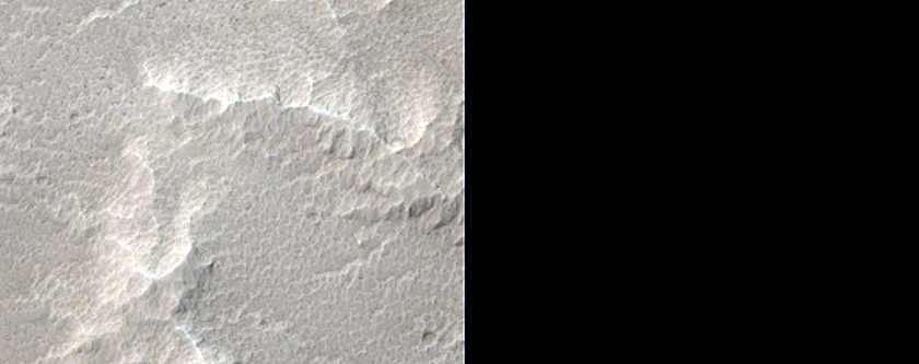 Rockfall Search and Possible Boulders on Crater Walls near Crater