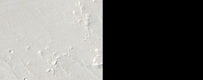 Fractures or Channels in Volcanic Plains