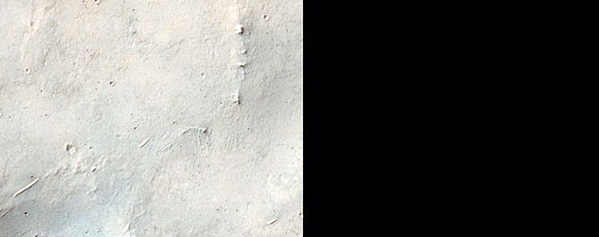 Channel in Tisia Valles
