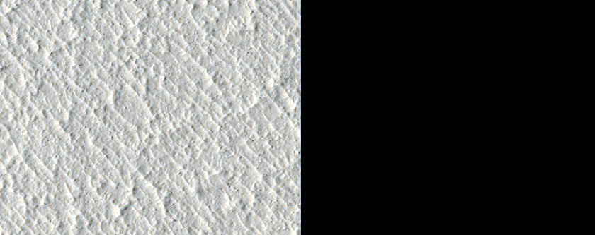 Candidate Recent Impact Site