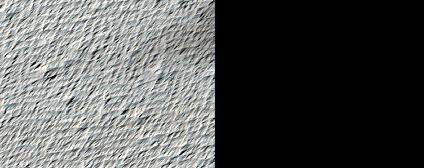 Candidate Recent Impact Site