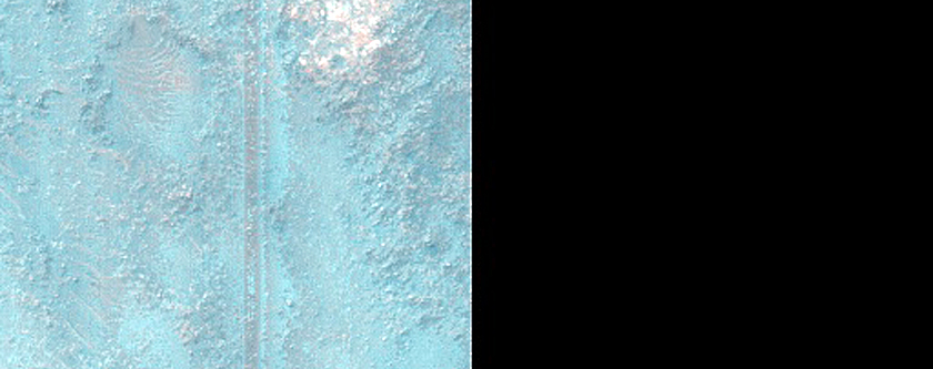 Olivine-Rich Crater Floor in Southern Terby Crater