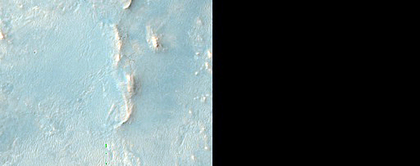 Streamlined Shape in Nili Fossae