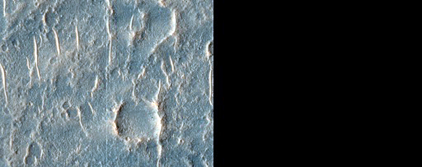 Terrain near Kasei Valles