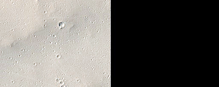 Candidate Recent Impact Site
