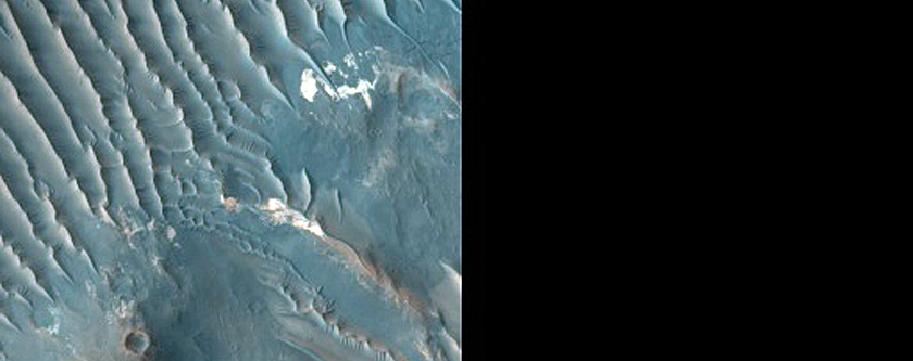 Layers in Pit in Kasei Valles