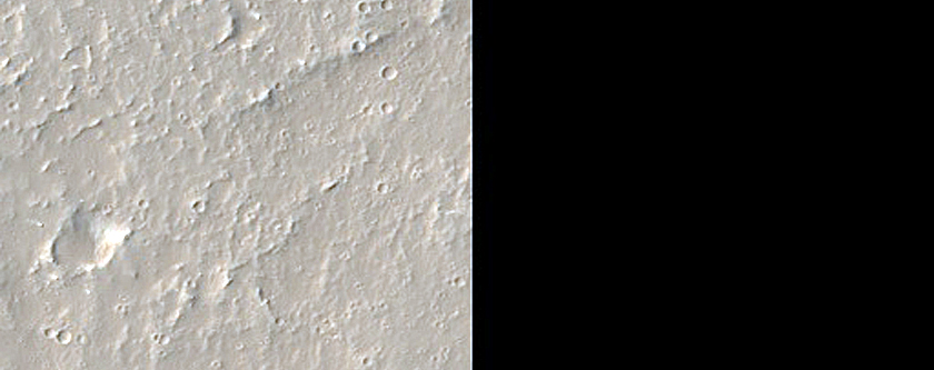 Candidate Recent Impact Site