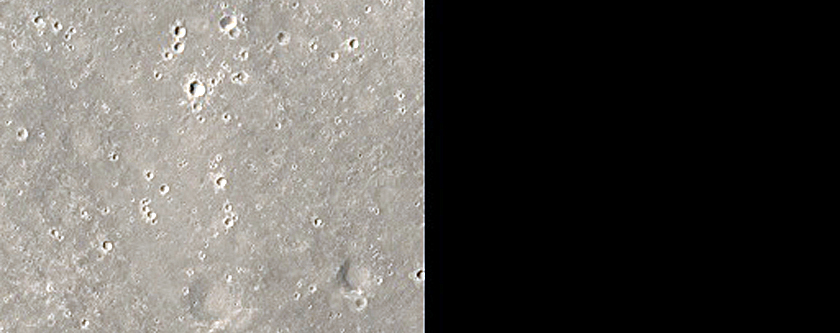 Terrain Sample in Elysium Planitia
