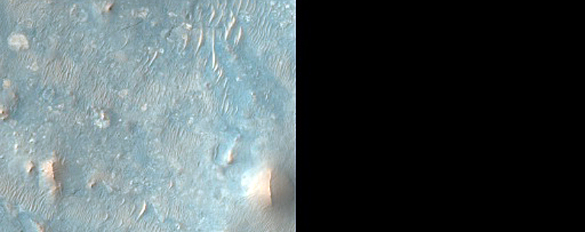 Terrain Sample near Jezero Crater
