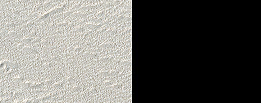 Candidate Recent Impact Site